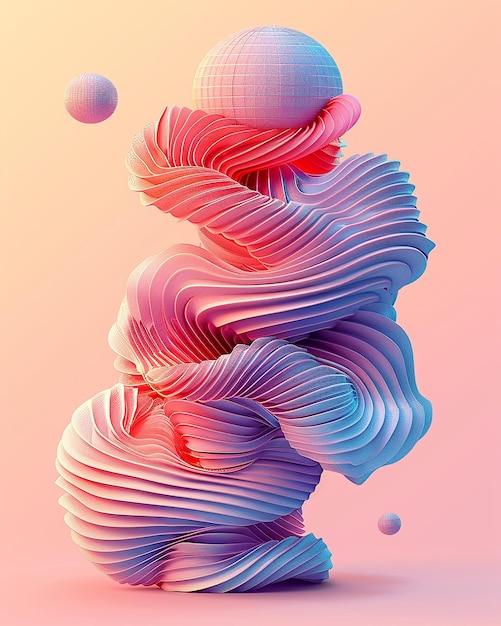 Surreal and Ethereal Abstract Design