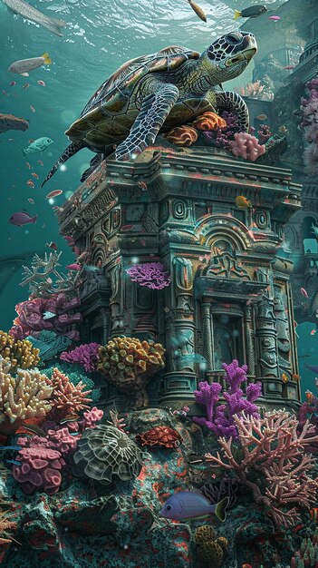 Surreal Underwater World of the Enchanted Reef