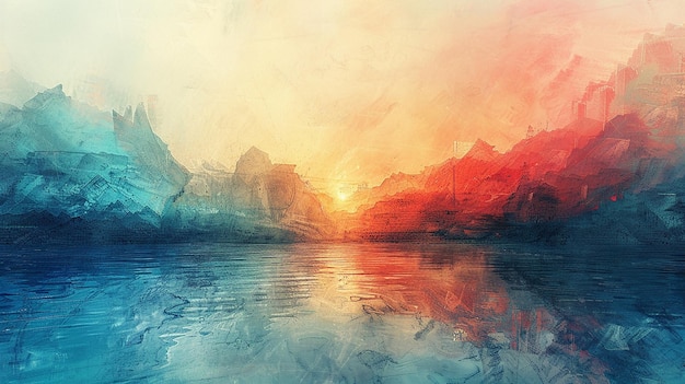 Surrealistic Abstract Landscapes