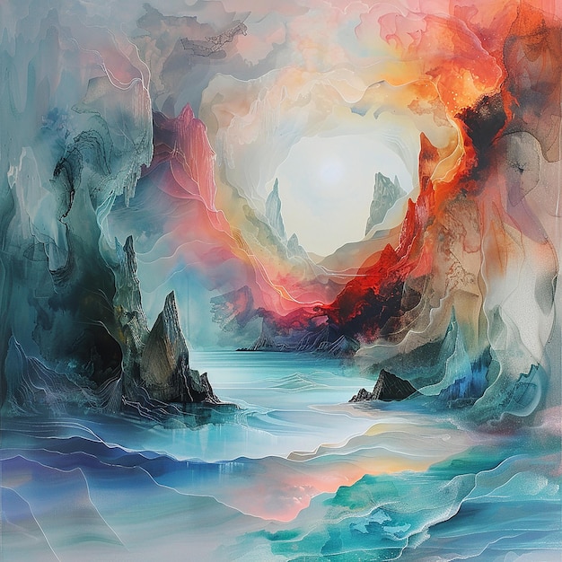 Surrealistic Abstract Landscapes