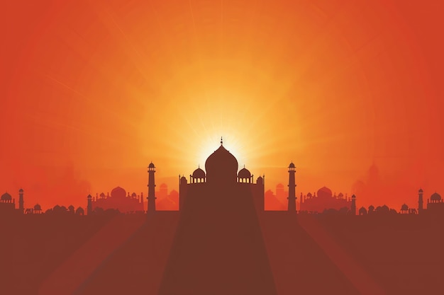 Surya indian illustration background