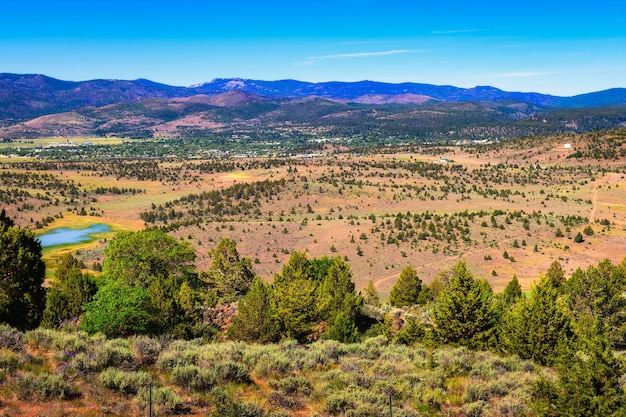 Susanville in california viewed from us route