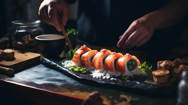 Sushi Craftsmanship The Artful Process of Sushi Creation