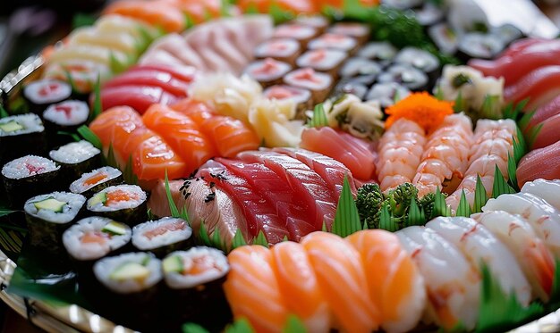 Sushi Platter with Sashimi