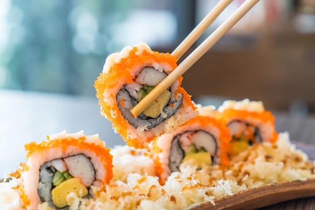 sushi roll - japanese food