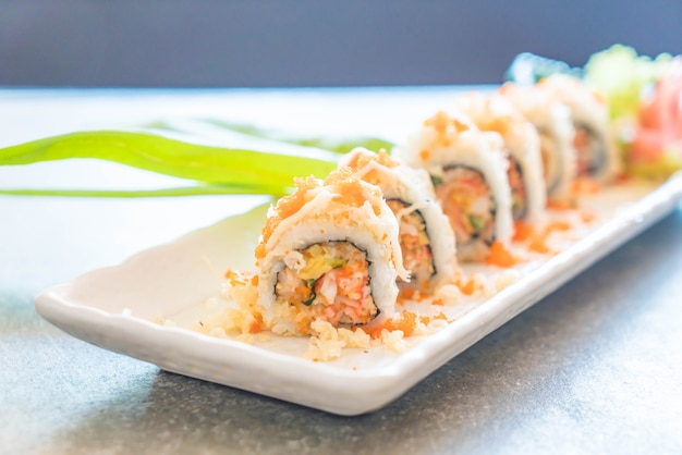 sushi roll maki tempura