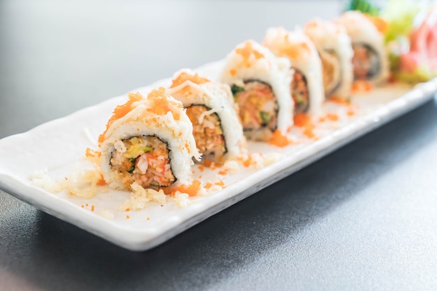 sushi roll maki tempura