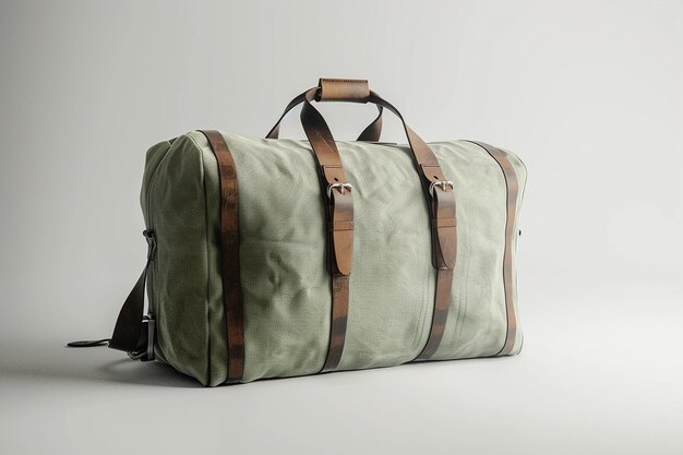 Sustainable travel bag mockup