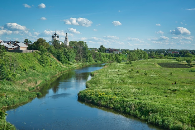 Photo suzdal - historic center of the city is part of the golden ring travel