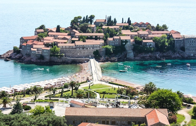 Sveti Stefan island Montenegro