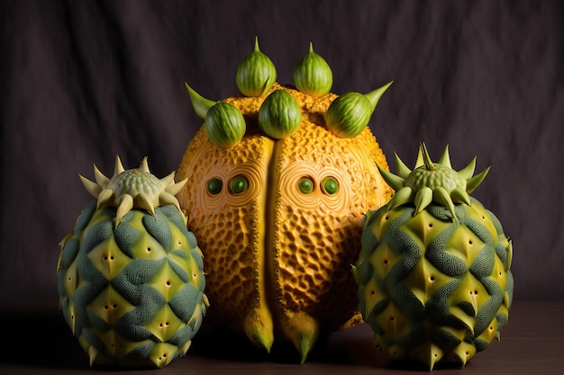 Swani horned melon and kiwano