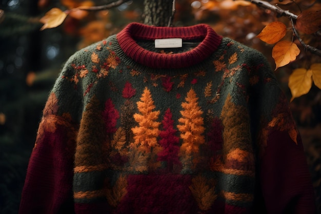 Sweater Weather Ballet Dancing Through the Layers of Autumn's Comfort and Splendor