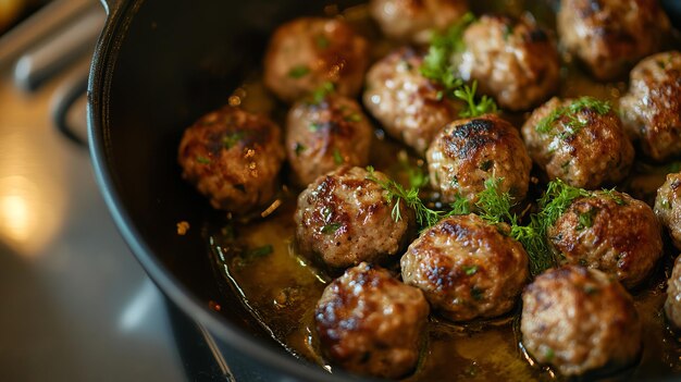 Photo swedish meatballs photography compact camera 50mm lens