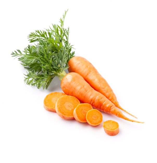 Sweet carrots vegetables