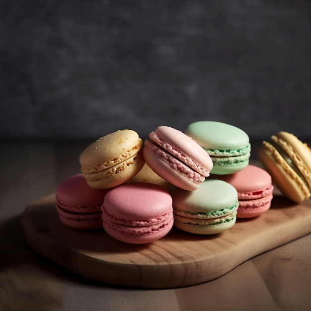 Sweet and Colorful Macarons