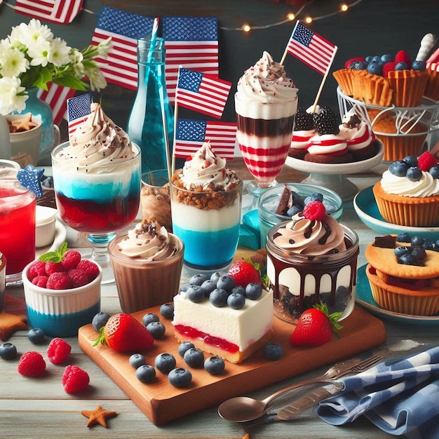 Sweet Freedom Delicious Desserts for Your Fourth of July Celebration