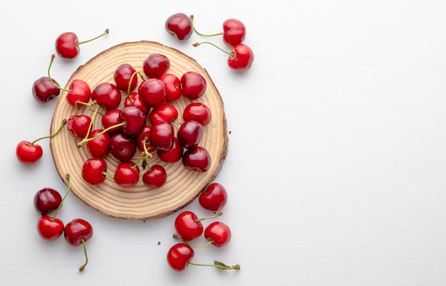 Sweet fresh cherries