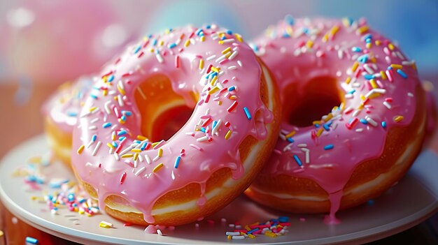 Sweet Glazed Donuts