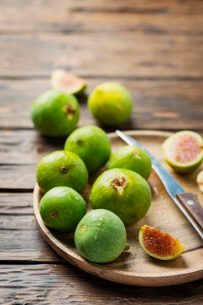 Sweet green figs