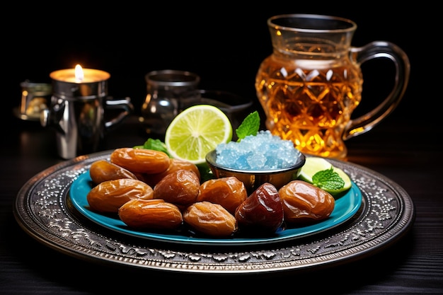 Sweet Iftar Treats Ramadan Mubarak