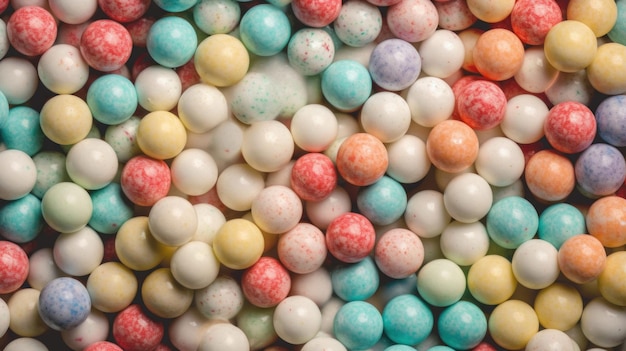 Sweet Jawbreakers Candy Horizontal Background