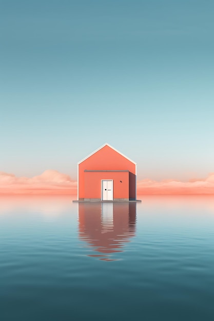 Sweet little house minimalist design