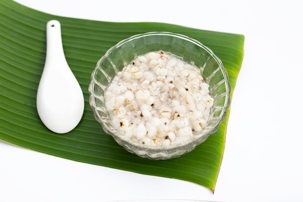 Sweet millet with coconut milk