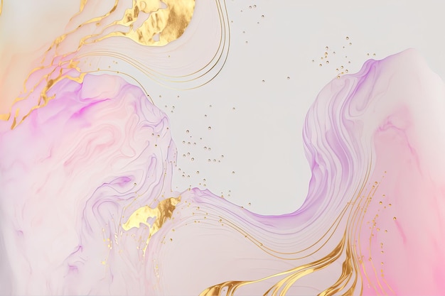 A sweet pastel gold marble backdrop