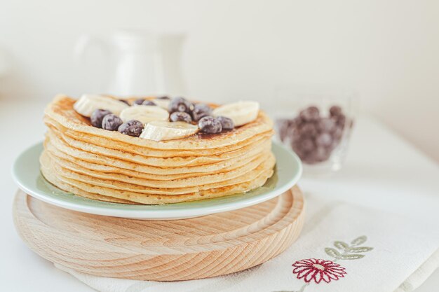 Sweet pastries American food culture pancakes