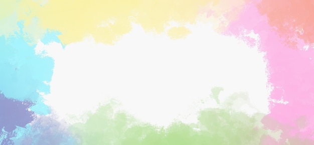 Sweet soft colorful bright blobs background