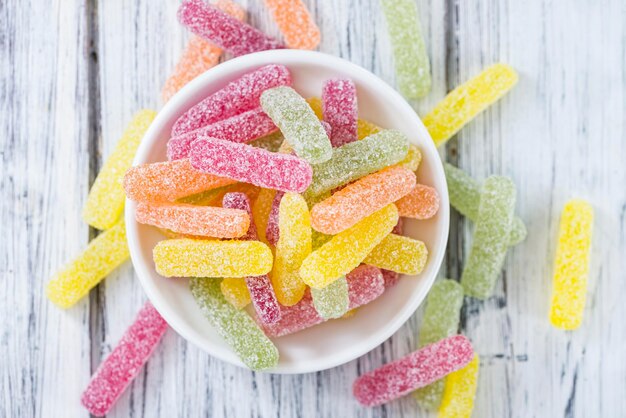 Sweet and sour Gummi Candy