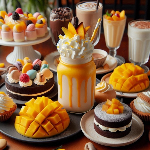 Sweet Stacks Celebration of Mango Desserts