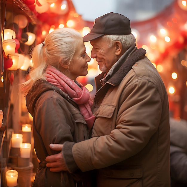 A Sweet Surprise Young Couple's Romantic Valentine's Day Celebration with Heartfelt Gift Exchange