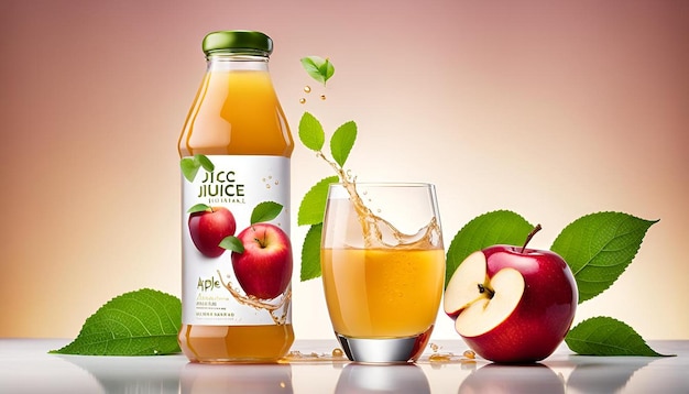 Sweet tasty natural eco product juice