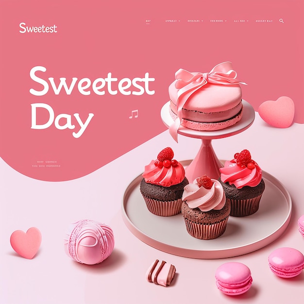 Sweetest Day promotional Instagram post template