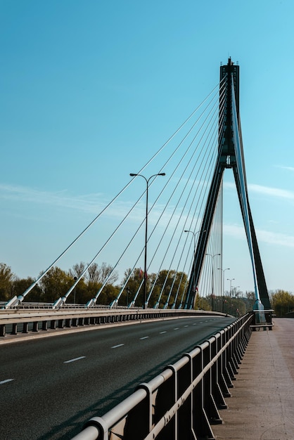 Swietokrzyski Bridge over the Vistula River