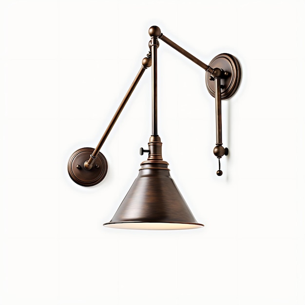 Swing Arm Lamp Stylish Isolated Design for Podcasting Content Creation and Room Decor