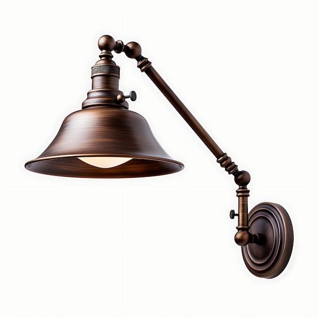 Swing Arm Lamp Stylish Isolated Design for Podcasting Content Creation and Room Decor