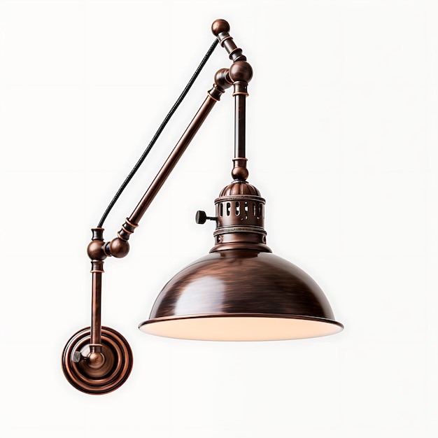 Swing Arm Lamp Stylish Isolated Design for Podcasting Content Creation and Room Decor