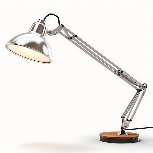 Swing Arm Lamp Stylish Isolated Design for Podcasting Content Creation and Room Decor