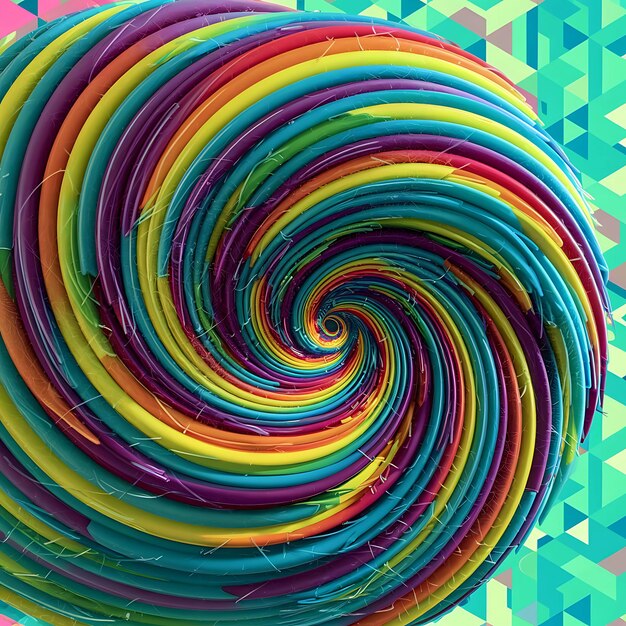 Swirled Rainbow Organza Fabric Flowing Waves and Abstract Layers of Wavy Textile Ripples summer rainbow flower prism light