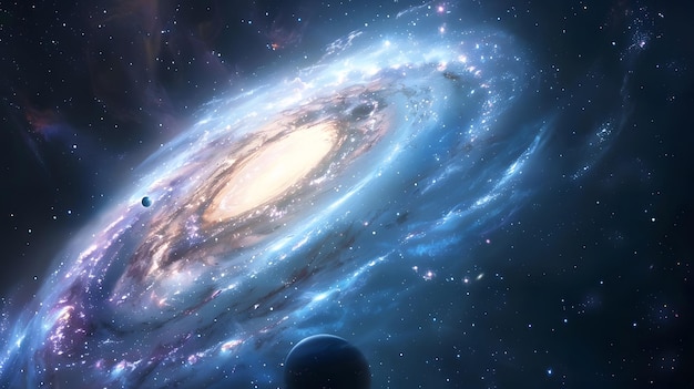 swirling galaxies to distant planets