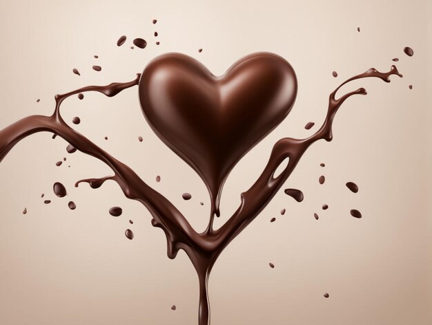 Swirls of decadence Dark and milk chocolate delight Liquid indulgence Capturing irresistible flow