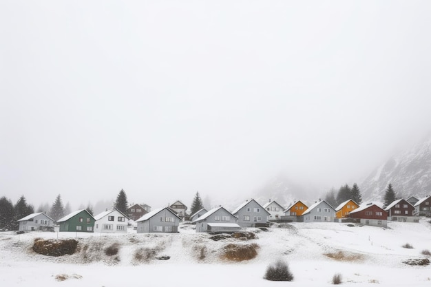 Switzerlands Arosa in the dead of winter