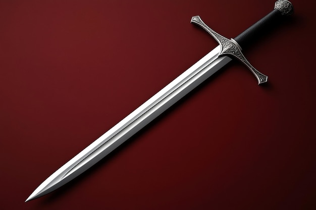 a sword with the word quot sword quot on it