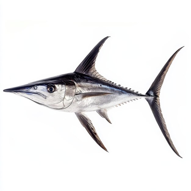 Swordfish animal wildlife isolated on a solid white background