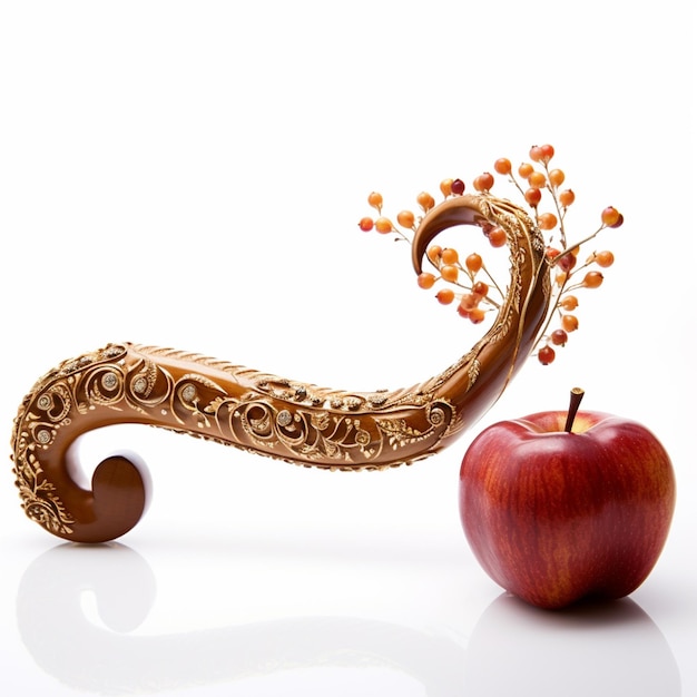 Symbols of Rosh hashanah Jewish