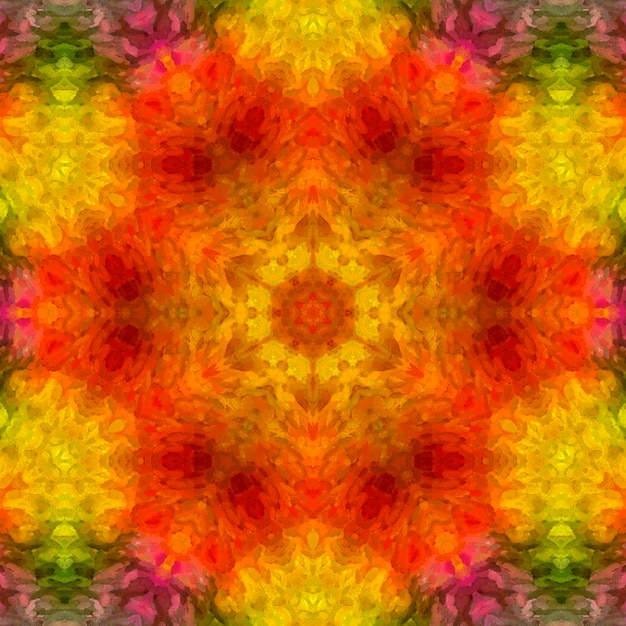 Symmetrical and repetitive colors background