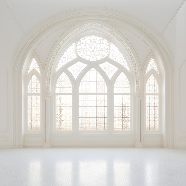 Symphony of Architecture The Classic Arched Windows Reflecting Periodic Excellence and Aesthetic Ha