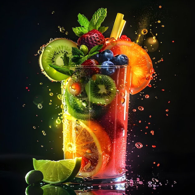 A Symphony of Vibrant Juices